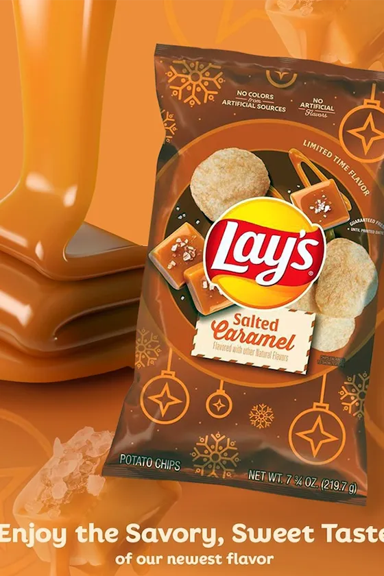 Lay’s Солёная Карамель: сладкие чипсы из США