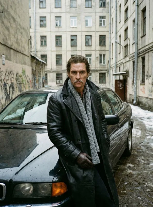 Если бы голливудские звезды снимались у Балабанова — ИИ фото