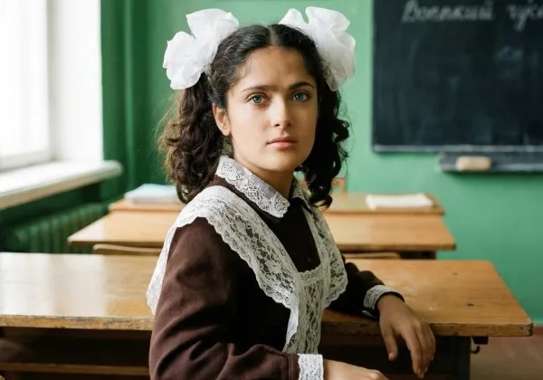 Голливудские актеры в образе советских детей - фотогалерея от ИИ