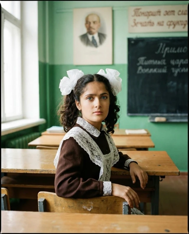 Голливудские актеры в образе советских детей - фотогалерея от ИИ