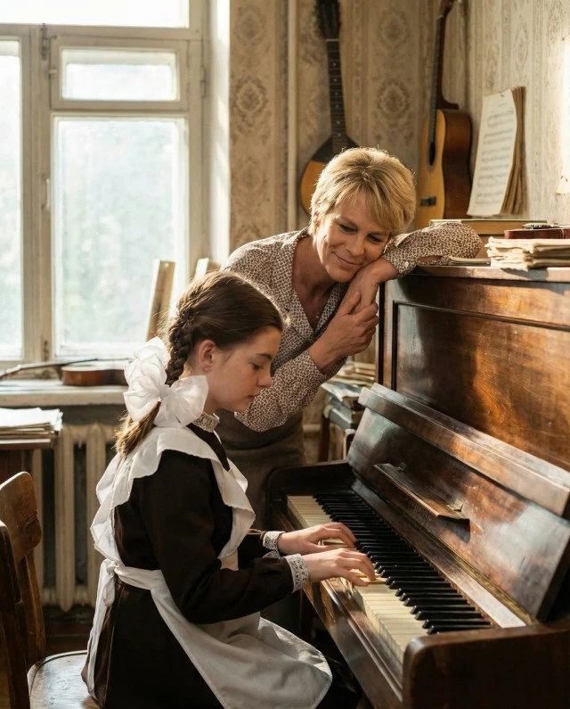 Голливудские актеры в образе советских детей - фотогалерея от ИИ