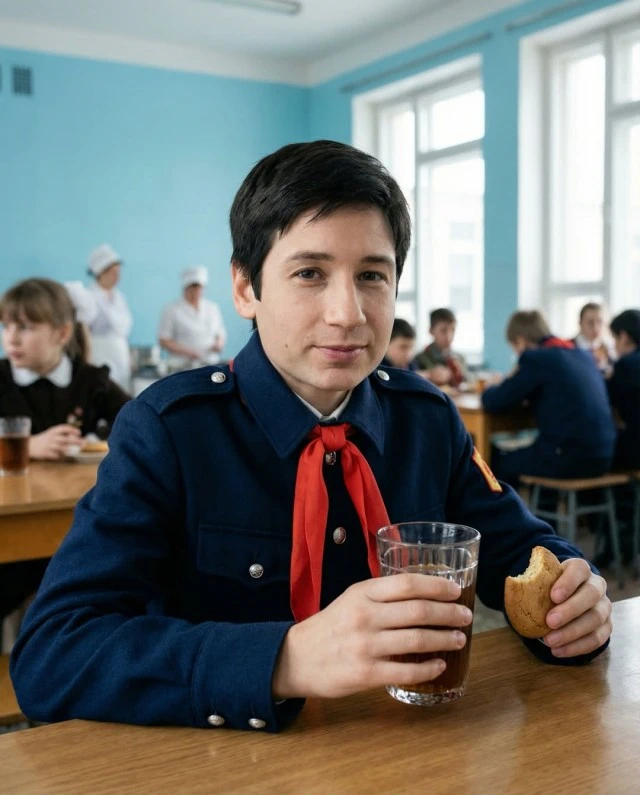 Голливудские актеры в образе советских детей - фотогалерея от ИИ