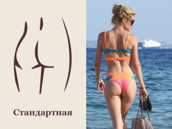 Виды женских ягодиц - 13 форм попы с описанием и фото-гид