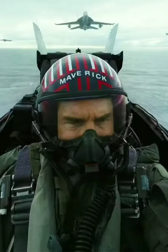Том Круз Топ Ган 3 Маверик самолет