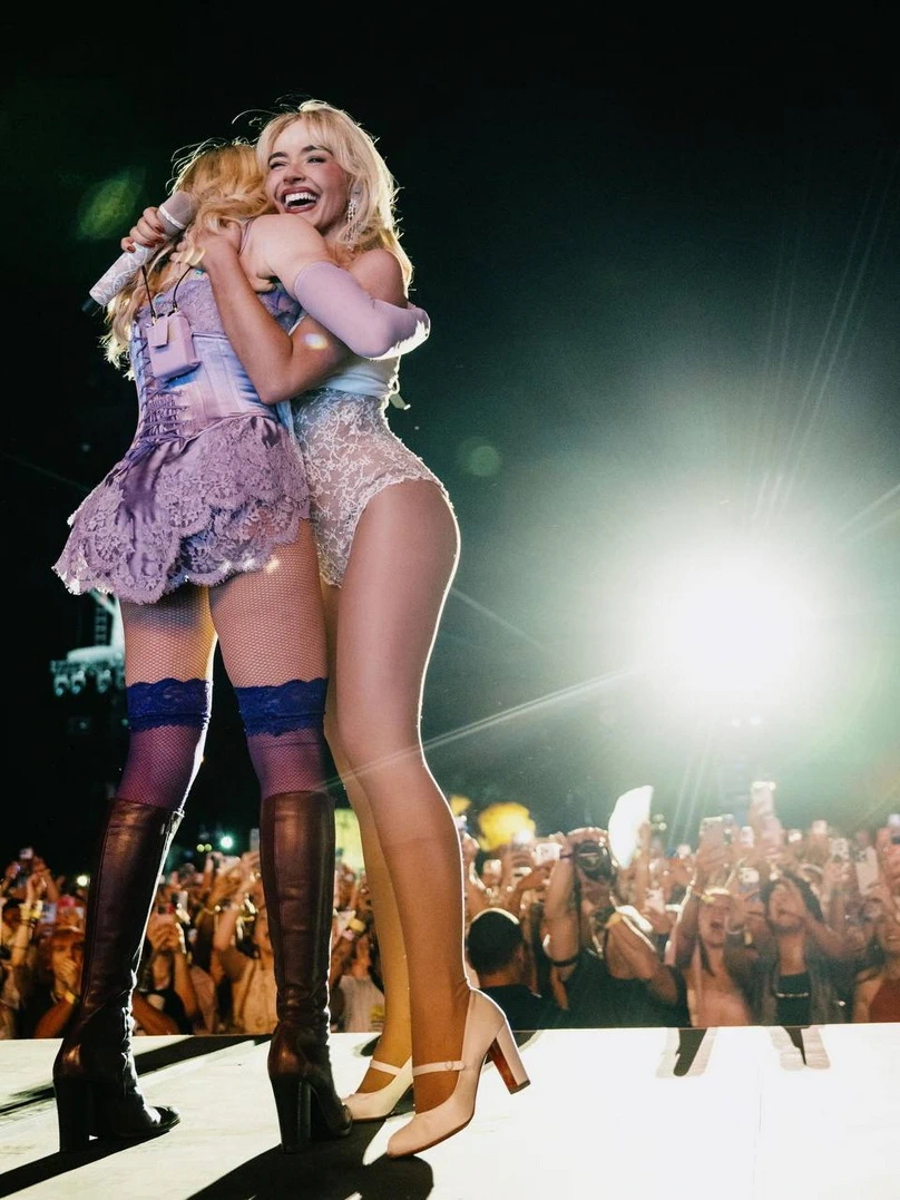 Сабрина Карпентер Мадонна Coachella фото