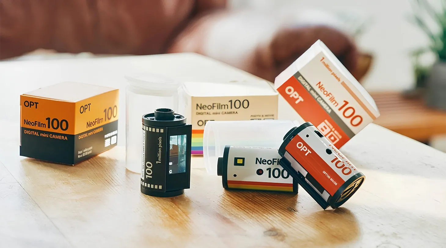 Японская микро камера Opt100 в корпусе фотоплёнки