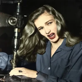 Вероника Лейк прическа peek-a-boo США 1940-е