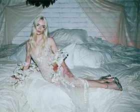 Аня Тейлор-Джой день рождения платье Rodarte