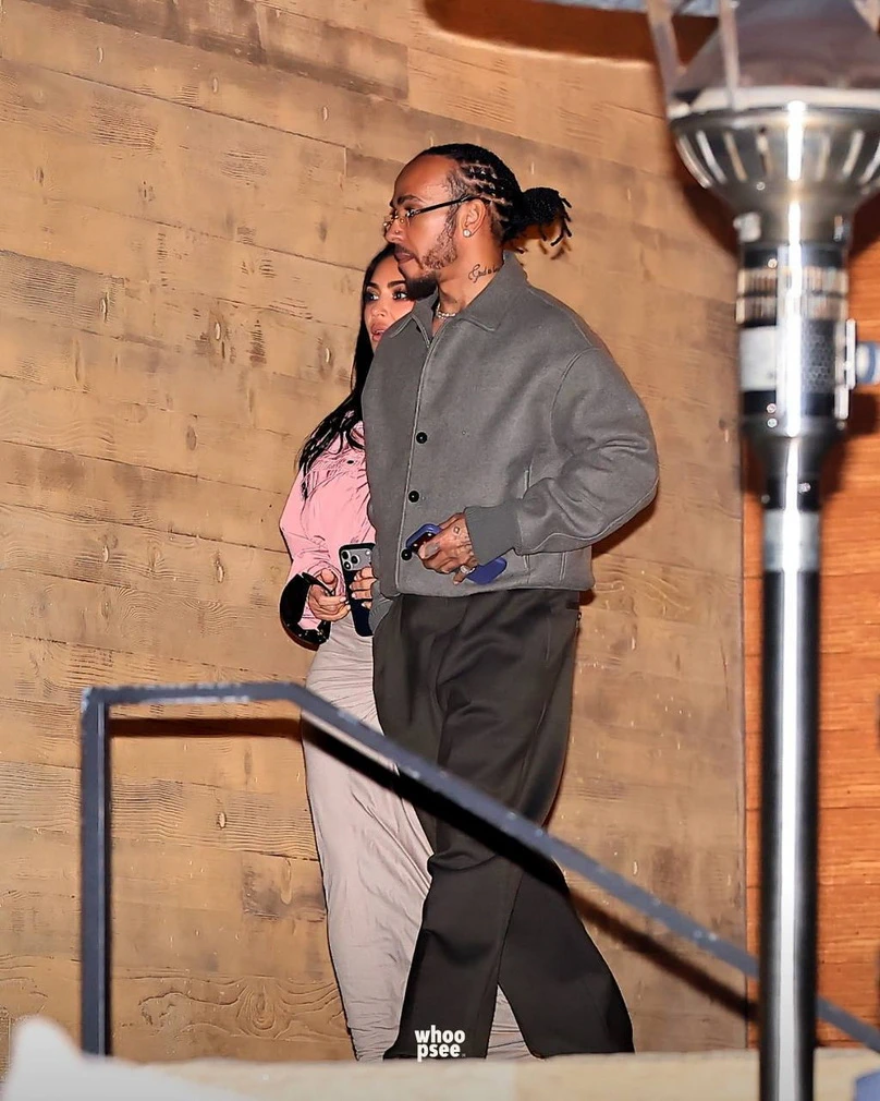 Ким Кардашьян и Льюис Хэмильтон вместе фото