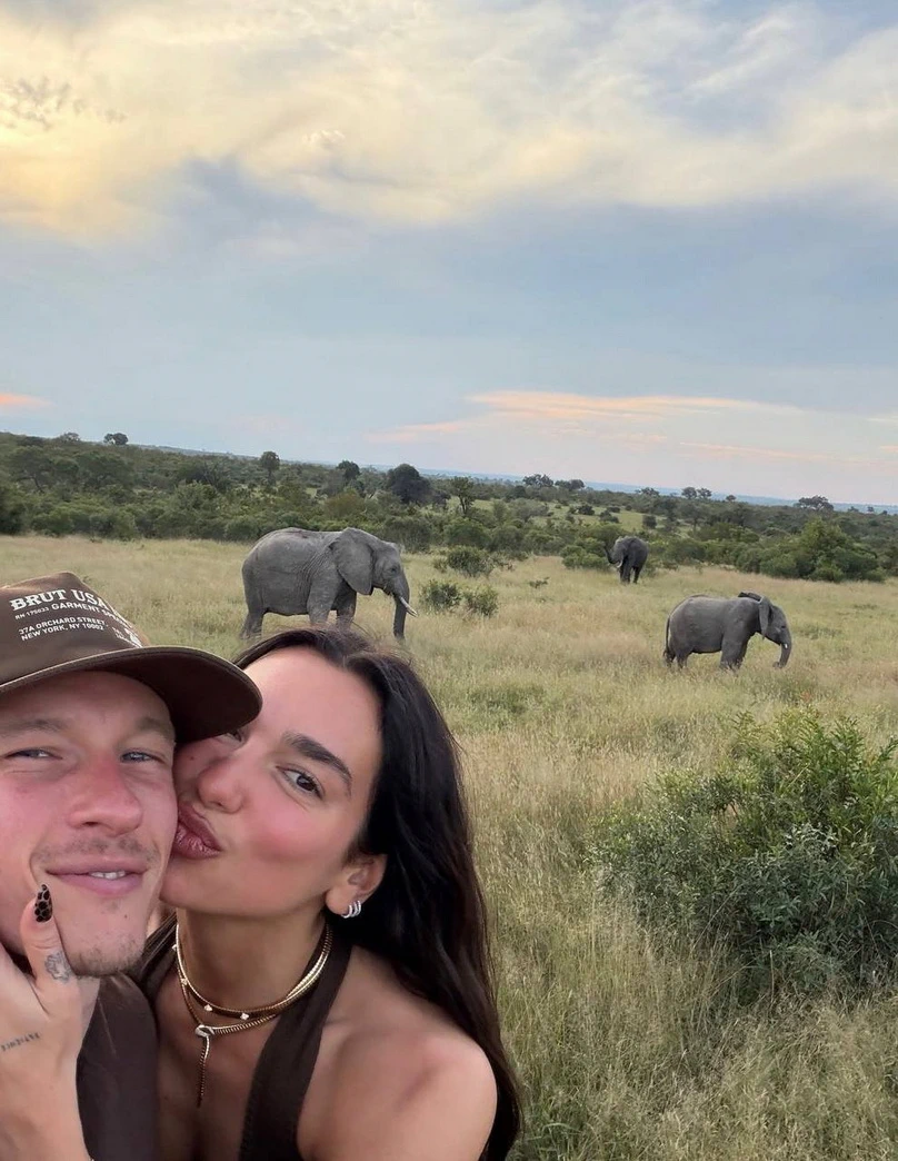 Дуа Липа Каллум Тернер Африка фото