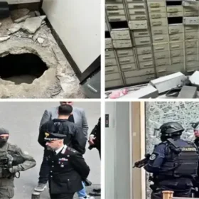 Ограбление банка в Неаполе канализация побег