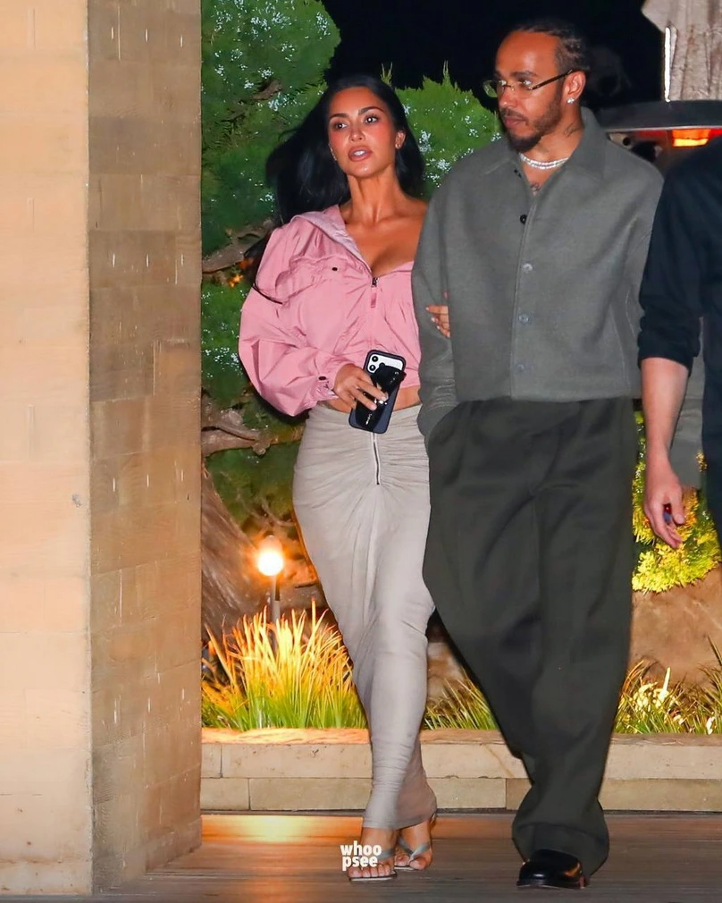 Ким Кардашьян и Льюис Хэмильтон вместе фото