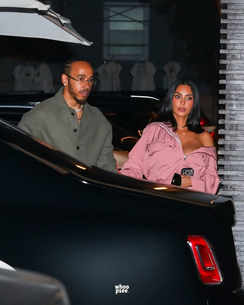 Ким Кардашьян и Льюис Хэмильтон вместе фото