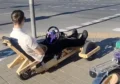 Самодельный «Бульбамобиль»: трёхколёсный электротранспорт с деревянным кузовом на улицах города
