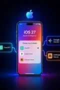 Презентация iOS 27 на WWDC 2026: новые стеклянные иконки и интерфейс с эффектом жидкого стекла