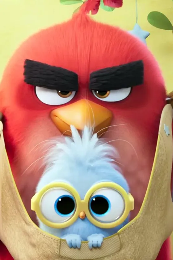 Ред с тремя птенцами в новой части игры «Angry Birds 3»