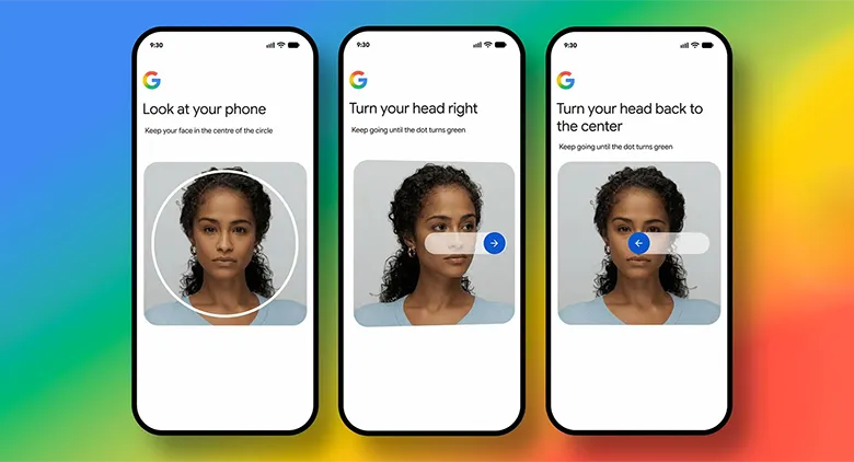 Google теперь пускает в аккаунт по видеоселфи: крутишь головой — и ты внутри