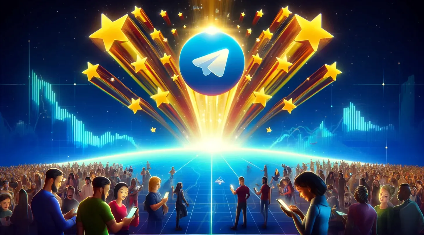 Анонс конкурса мемов от Telegram с призом в 100 USDT