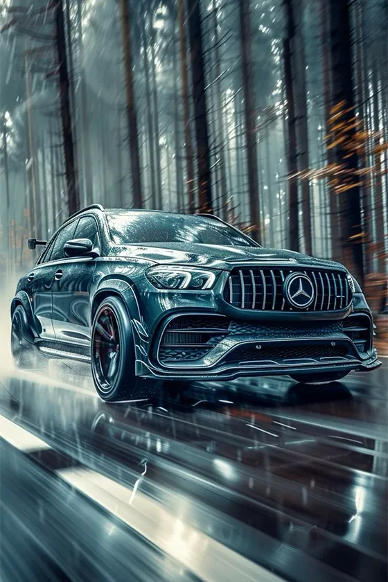 Опрокинувшийся Mercedes на проспекте Победителей: фото с места ДТП
