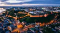 Самолет авиакомпании «Аэрофлот» в аэропорту Минска перед вылетом в Нижний Новгород