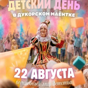 Детский праздник «Волшебный мир детства» в Дукорском маёнтке 22 августа — игры, шоу и развлечения для всей семьи