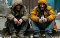 Иллюстрация к истории о смертельной ссоре двух собутыльников в подвале после совместной попойки