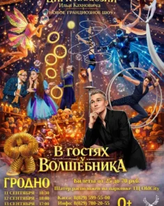 Шатёр волшебного шоу Ильи Кахновича «В гостях у волшебника» у ТЦ Old City в Гродно