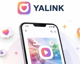 Розово-оранжевый закат цифровой эры: в Yalink градиентов больше, чем пользователей, но мы всё равно туда заглянули